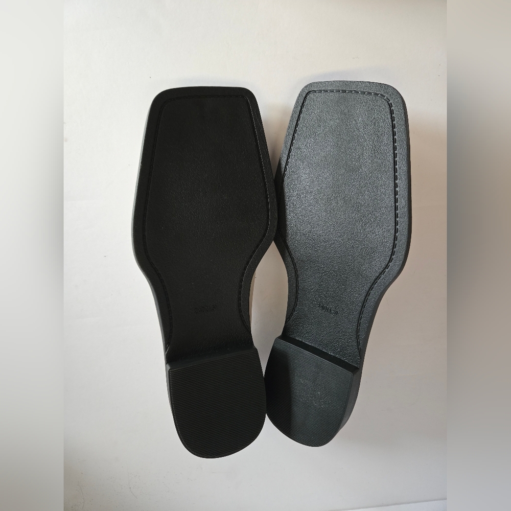 Square Toe Flats - Picture 6 of 8